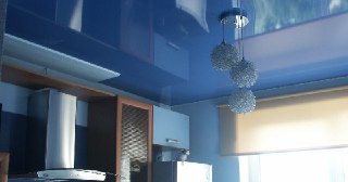 Натяжной потолок на кухню Нижнеудинск, цена от 6237 руб.