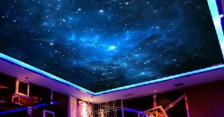 Натяжной потолок звездное небо Нижнеудинск, цена от 5194 руб.