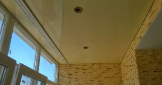 Натяжной потолок на балкон Нижнеудинск, цена 6135 руб.